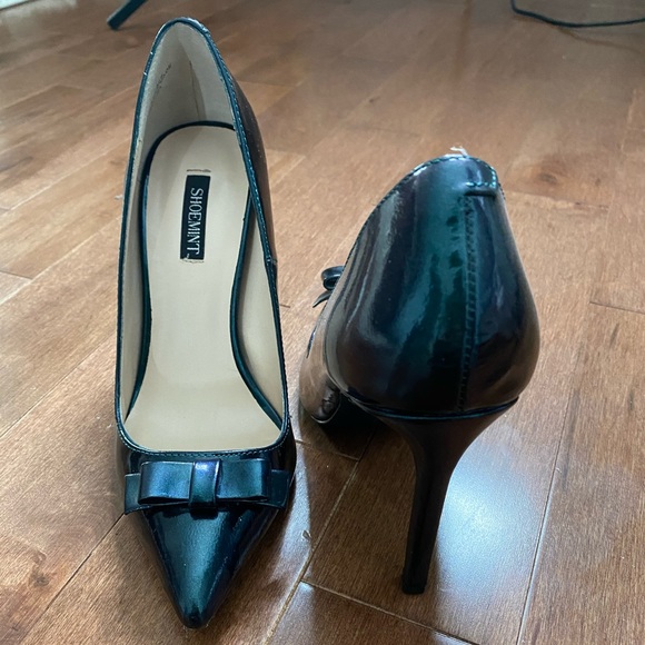 Shoemint pointy toe pumps heels shoes with bow 6.5 - Picture 5 of 6